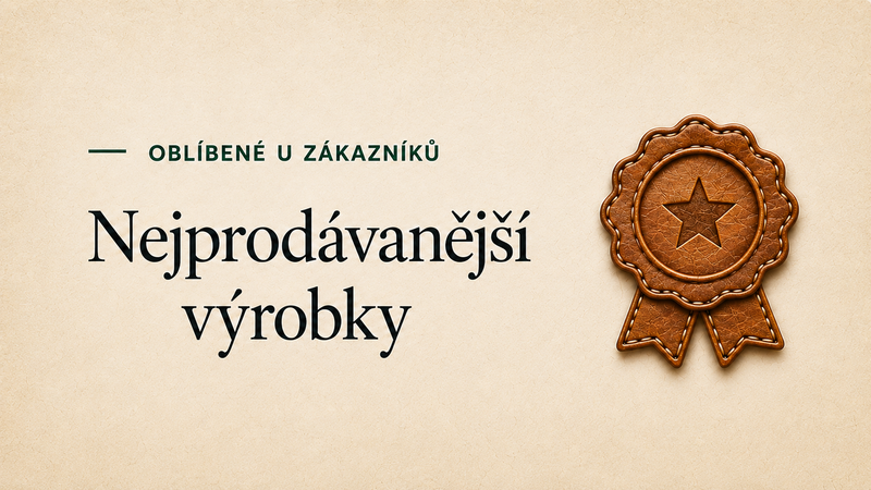 Nejprodávanější kožené výrobky