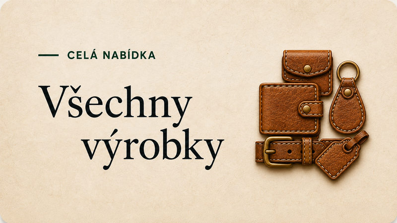 Všechny kožené výrobky