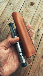 Lovecky Leather univerzální pouzdro z přírodní kůže na pera AllStar a JuniorStar