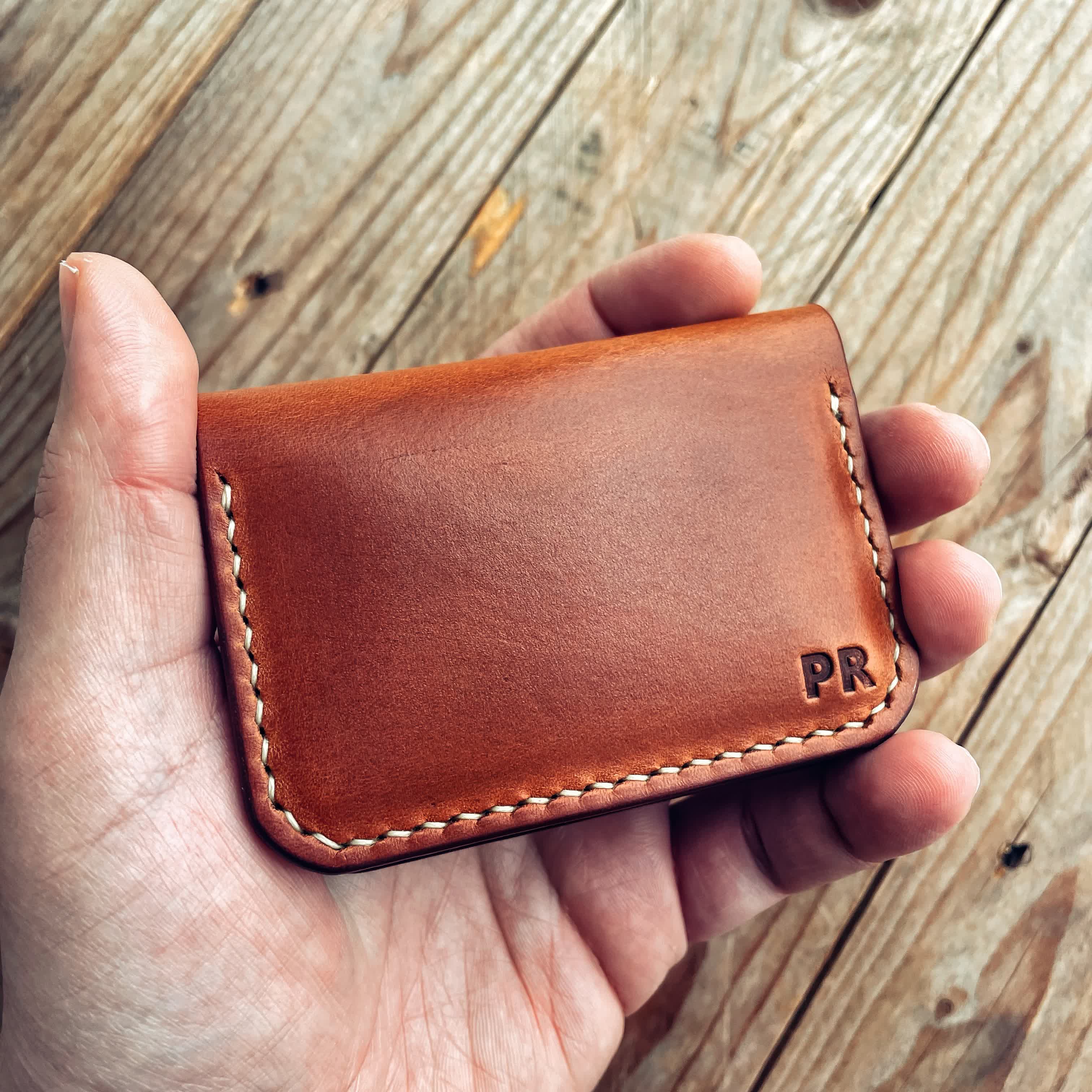 Lovecky Leather kožená peněženka 59 – ražba PR – Zachraň výrobek Z5